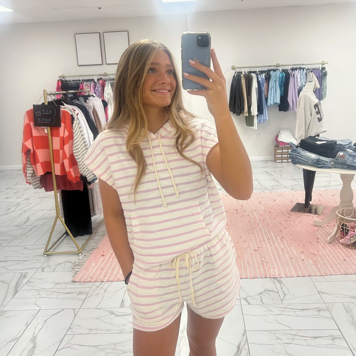Pink and Cream Set