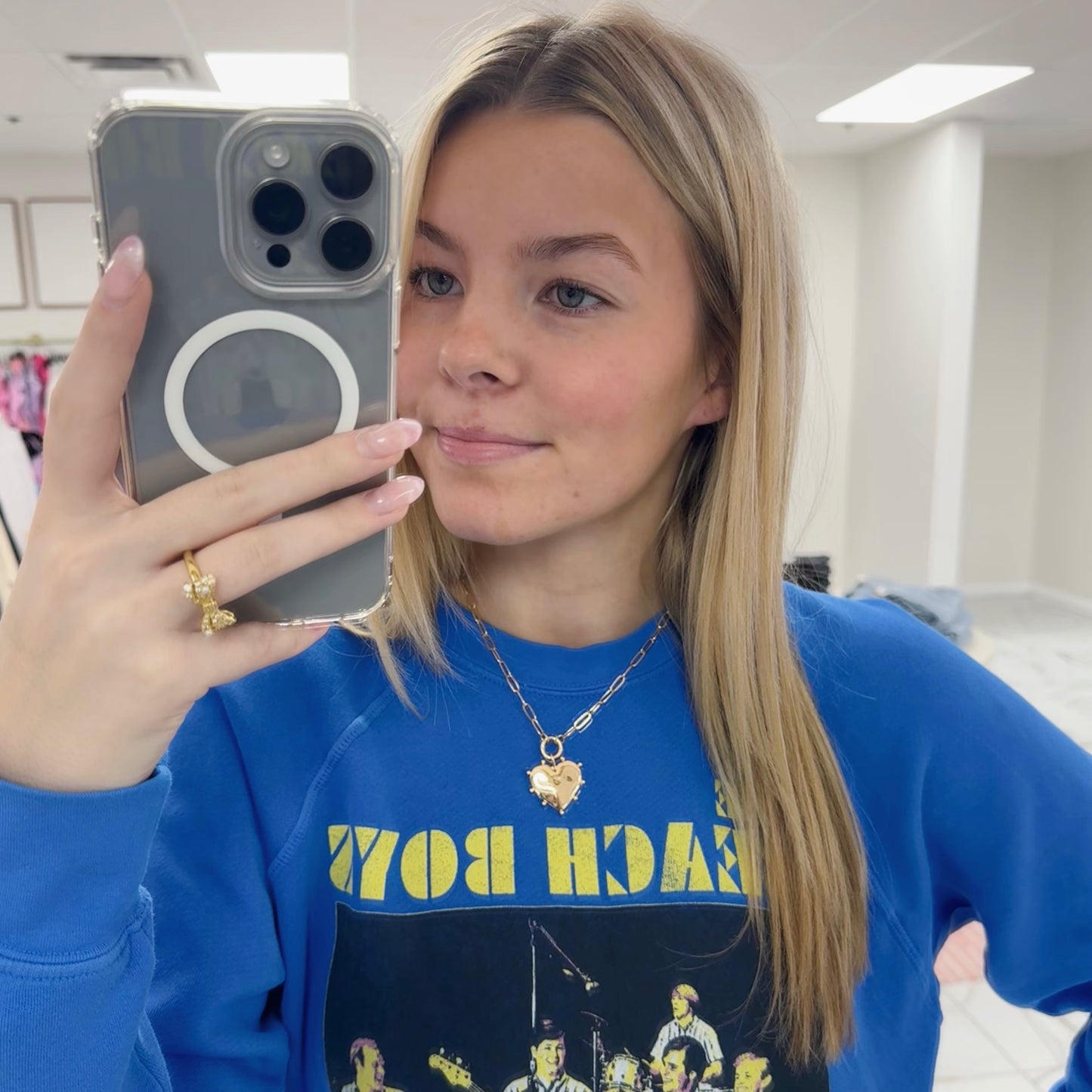 Chain Heart Necklace