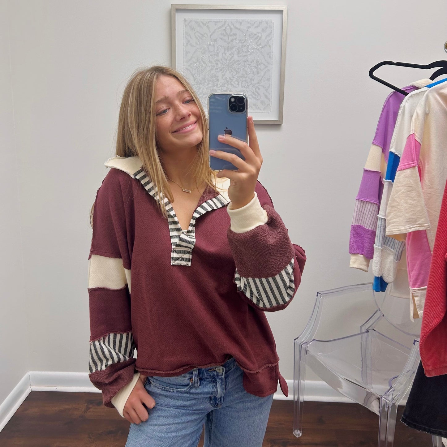 Color Block Sweatshirt