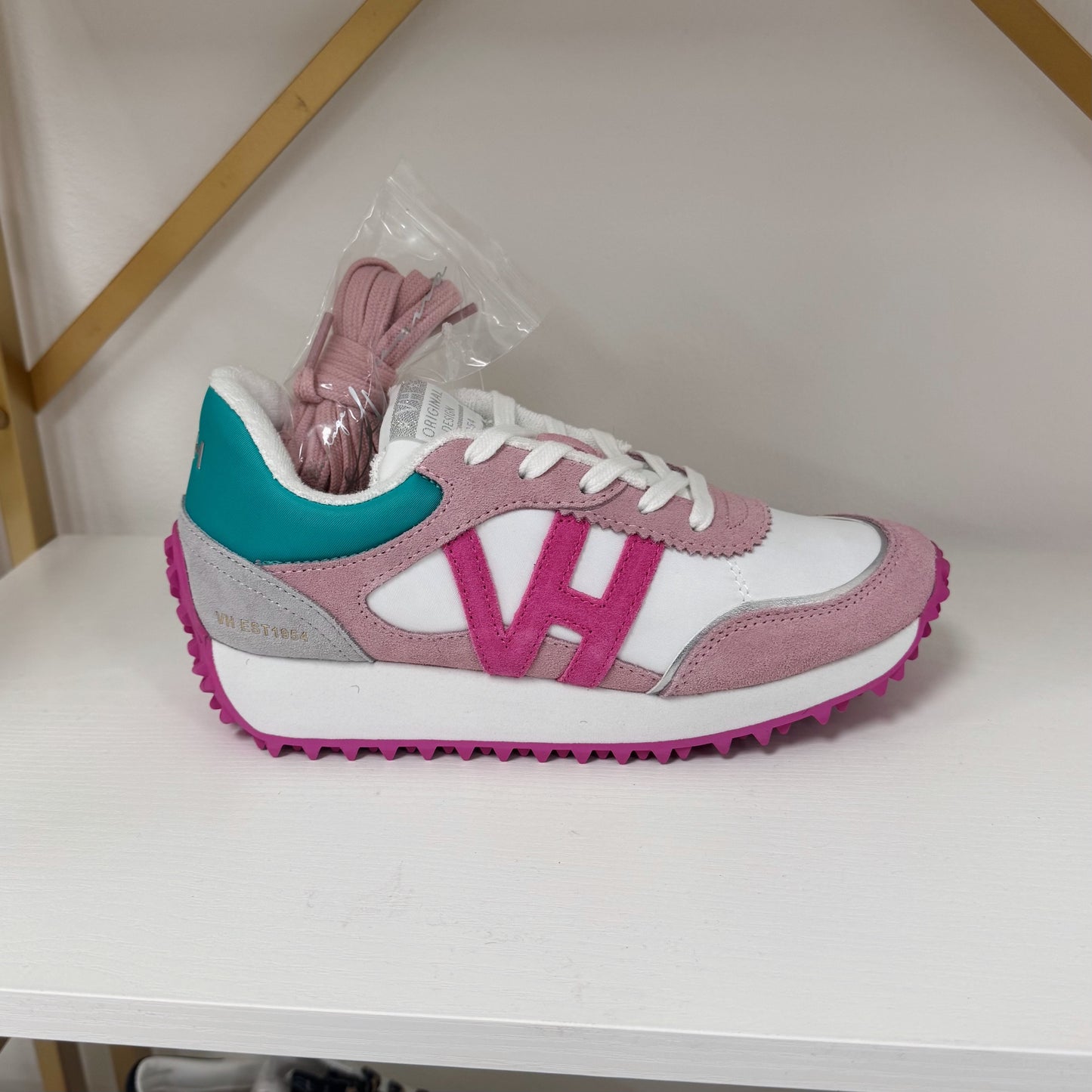 Vintage Havana Hot Pink and Teal