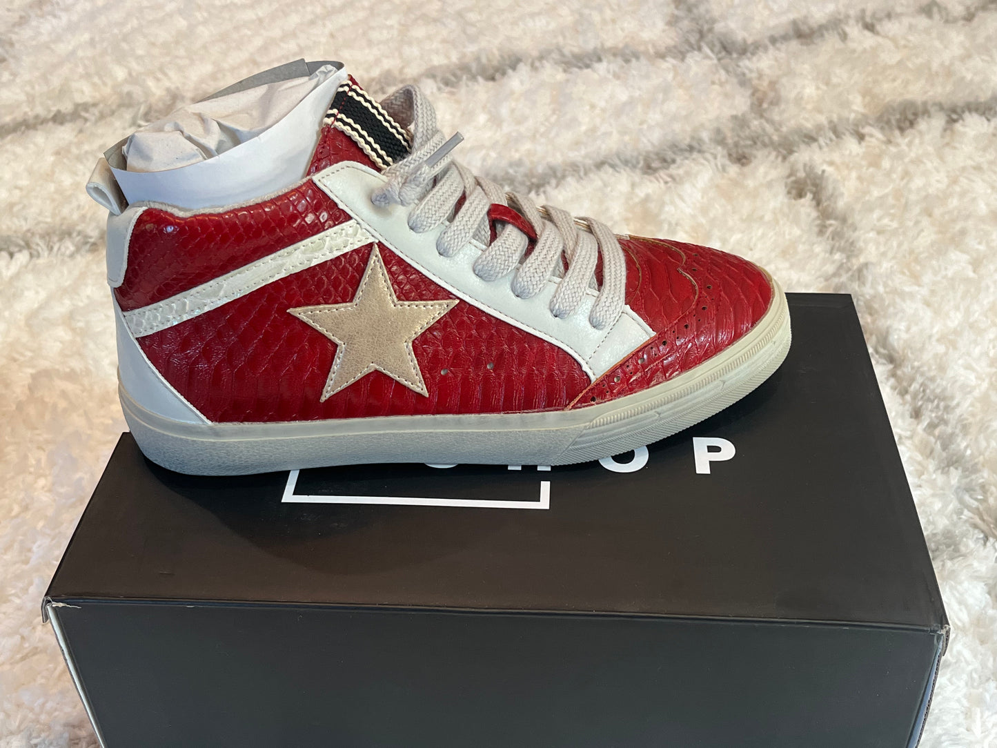 Shu Shop Snake Skin Shoes