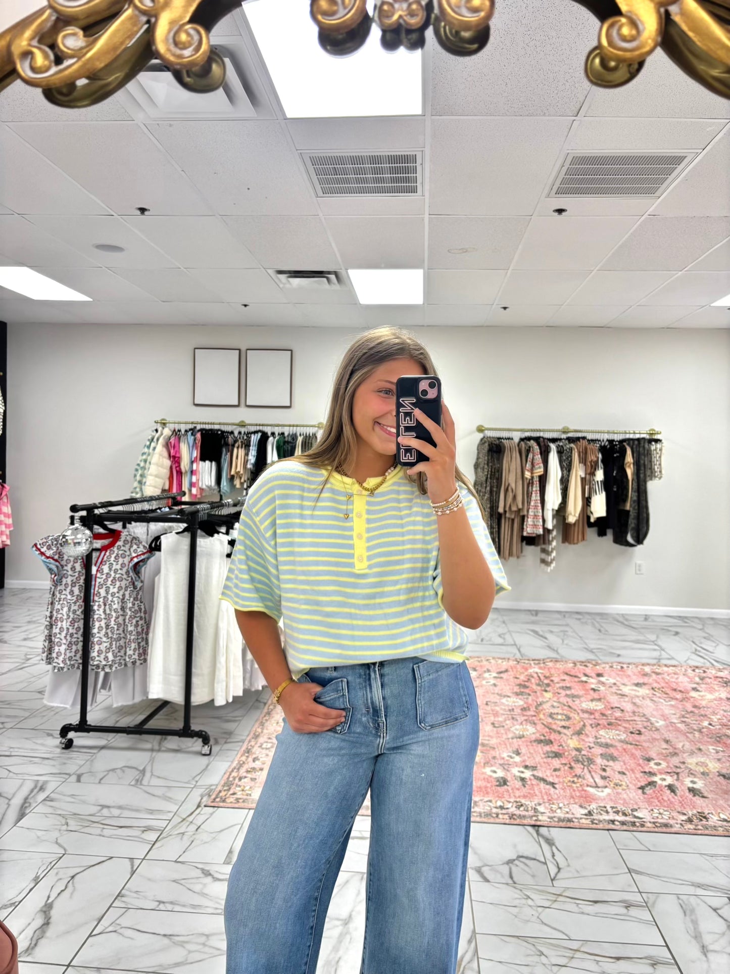 Blue Lemonade Top