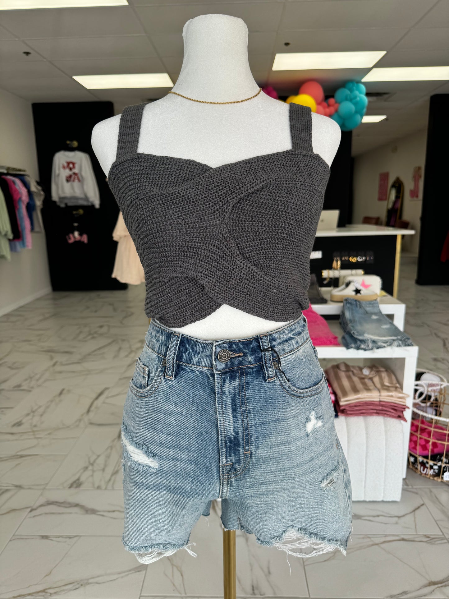 Criss Cross Sweater