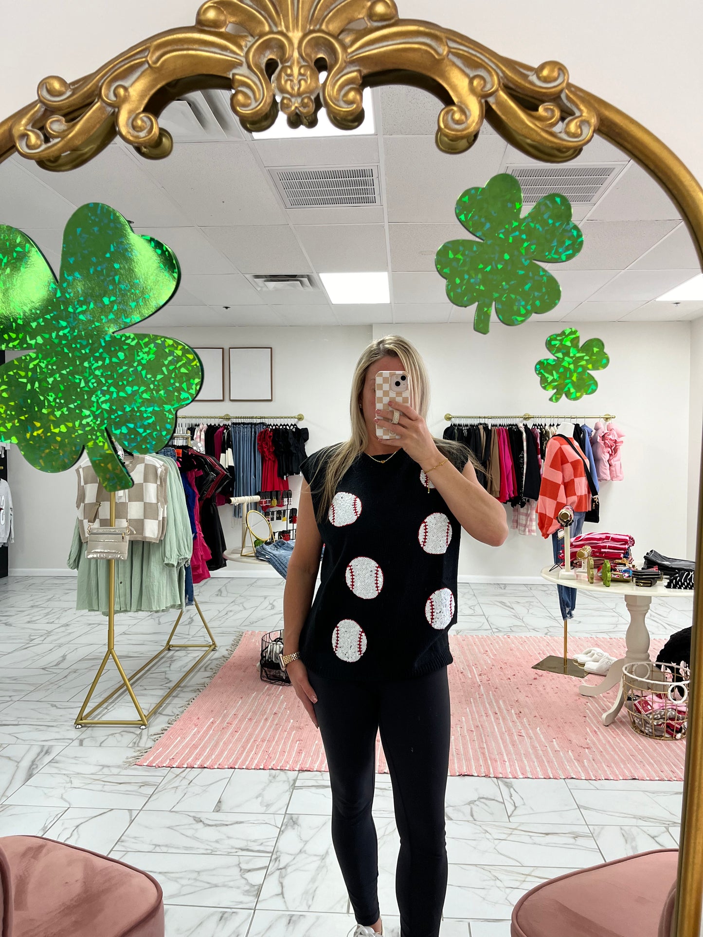 Baseball Sweater Vest