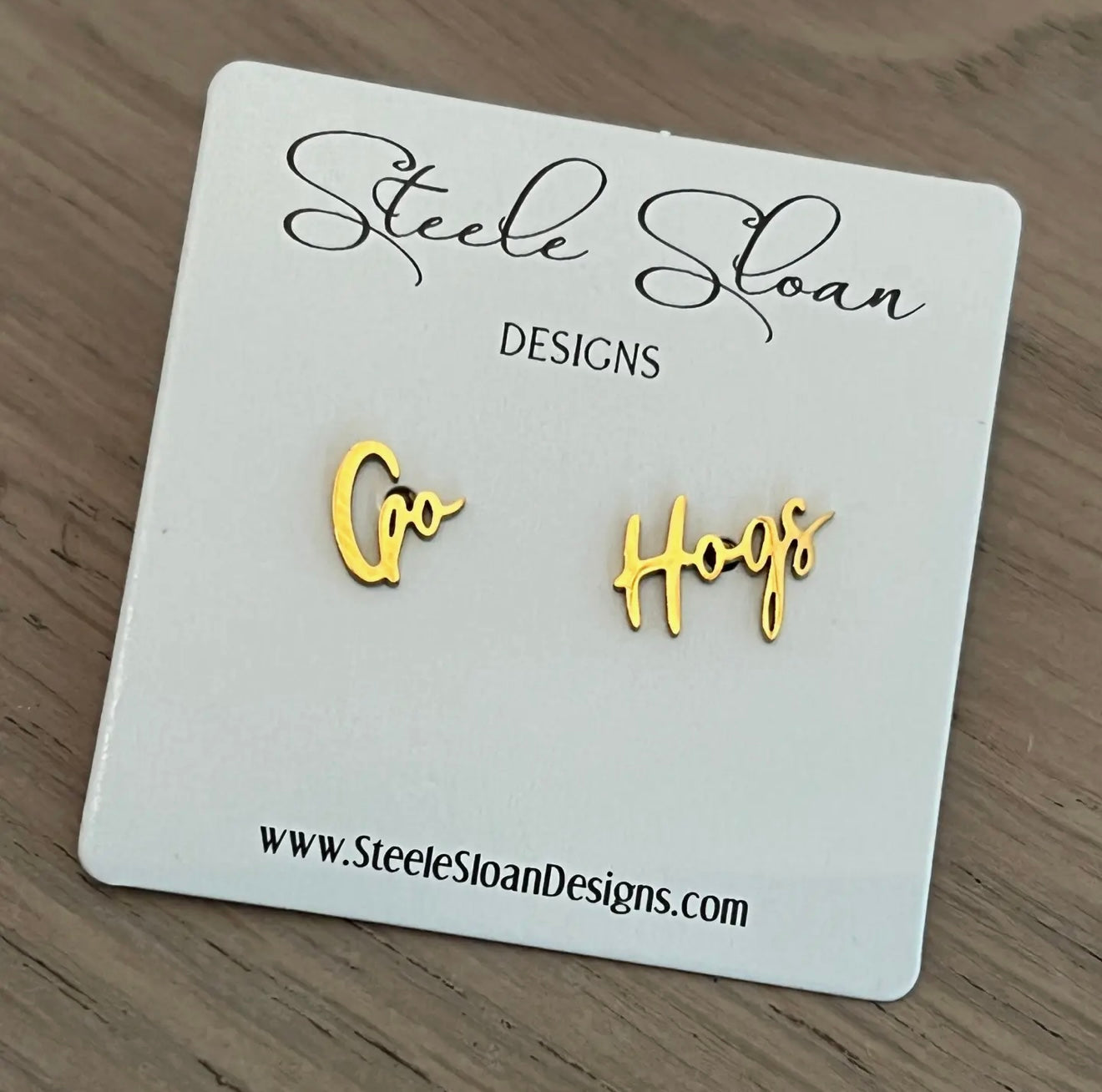 Go Hogs Earrings