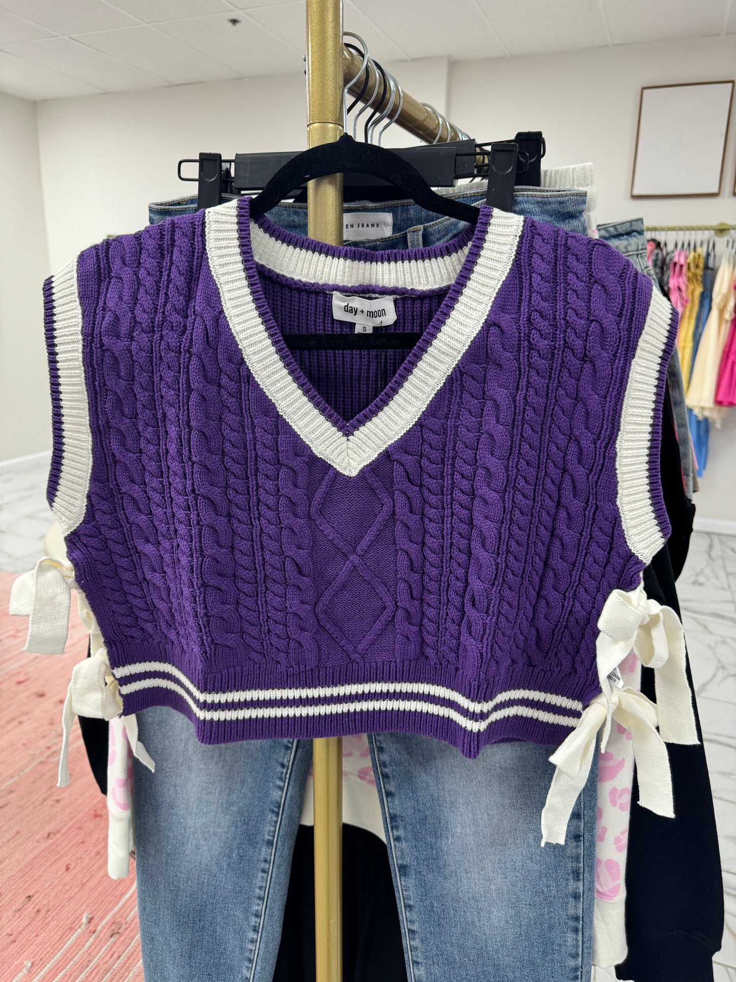 V Neck Sweater Vest