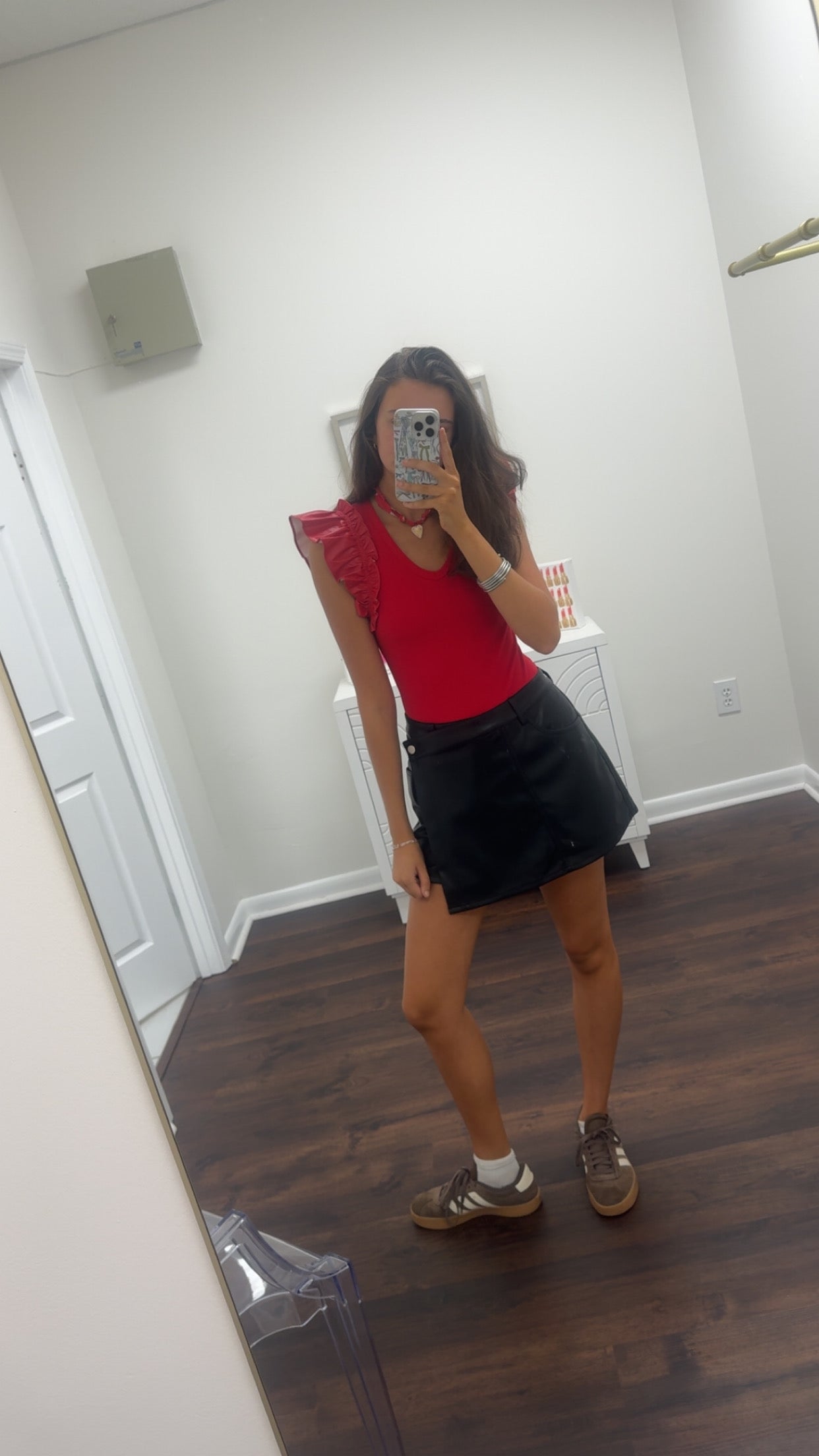 Red Bodysuit