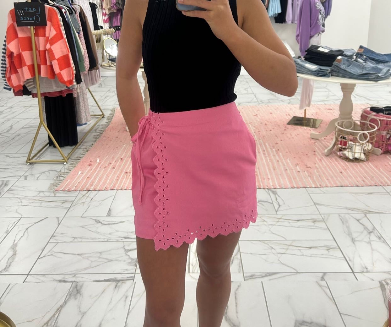 Pink Skort
