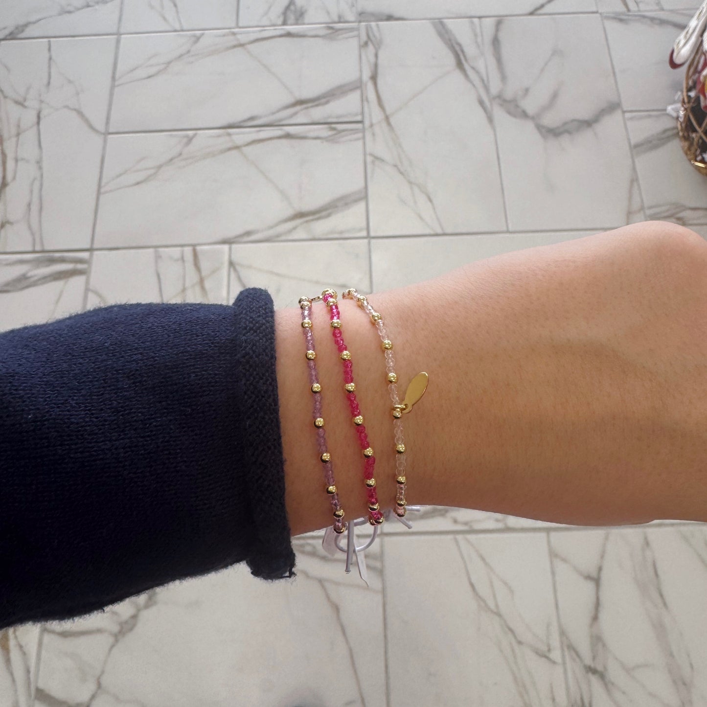 Small Color Beaded Bracelets