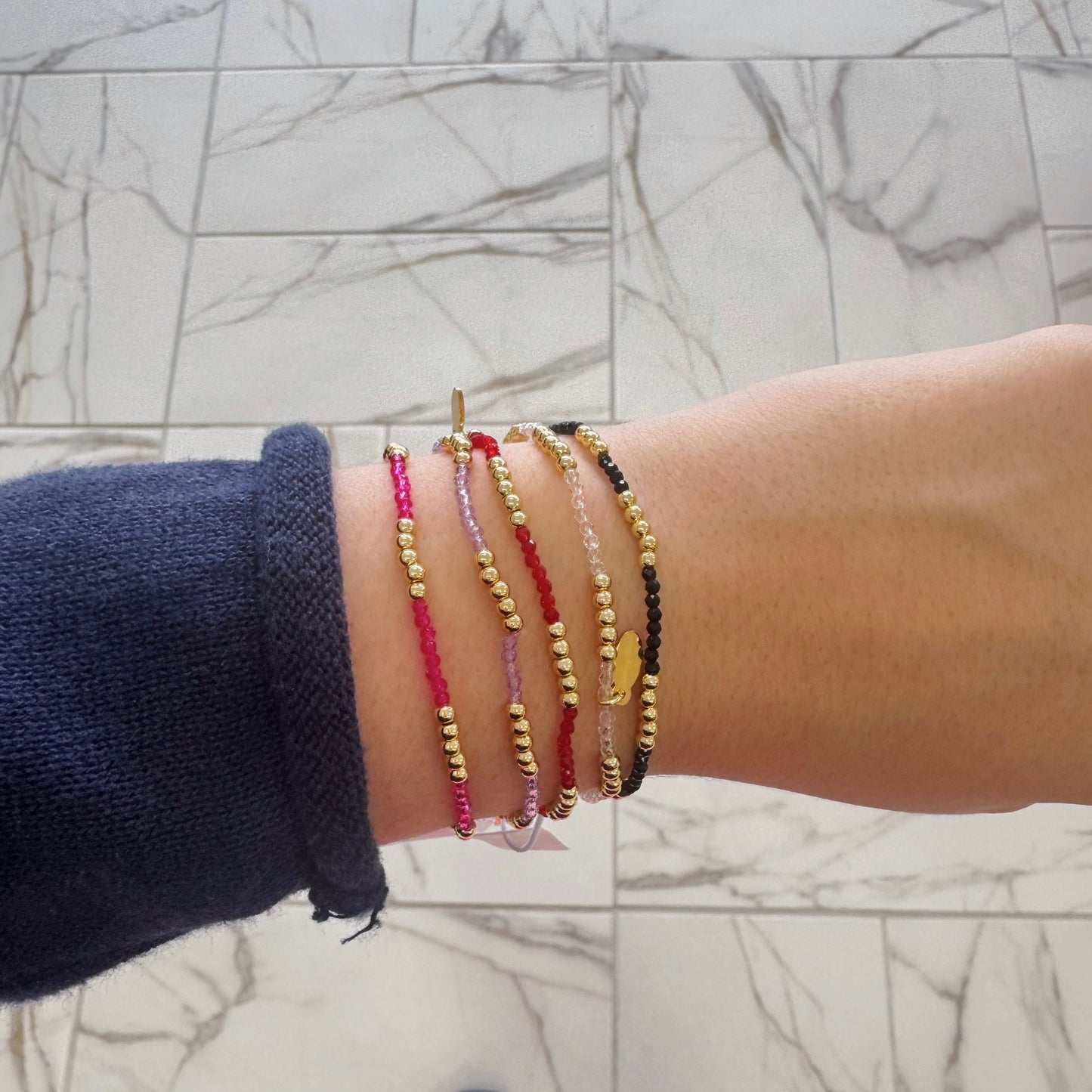 Color Beaded Bracelets