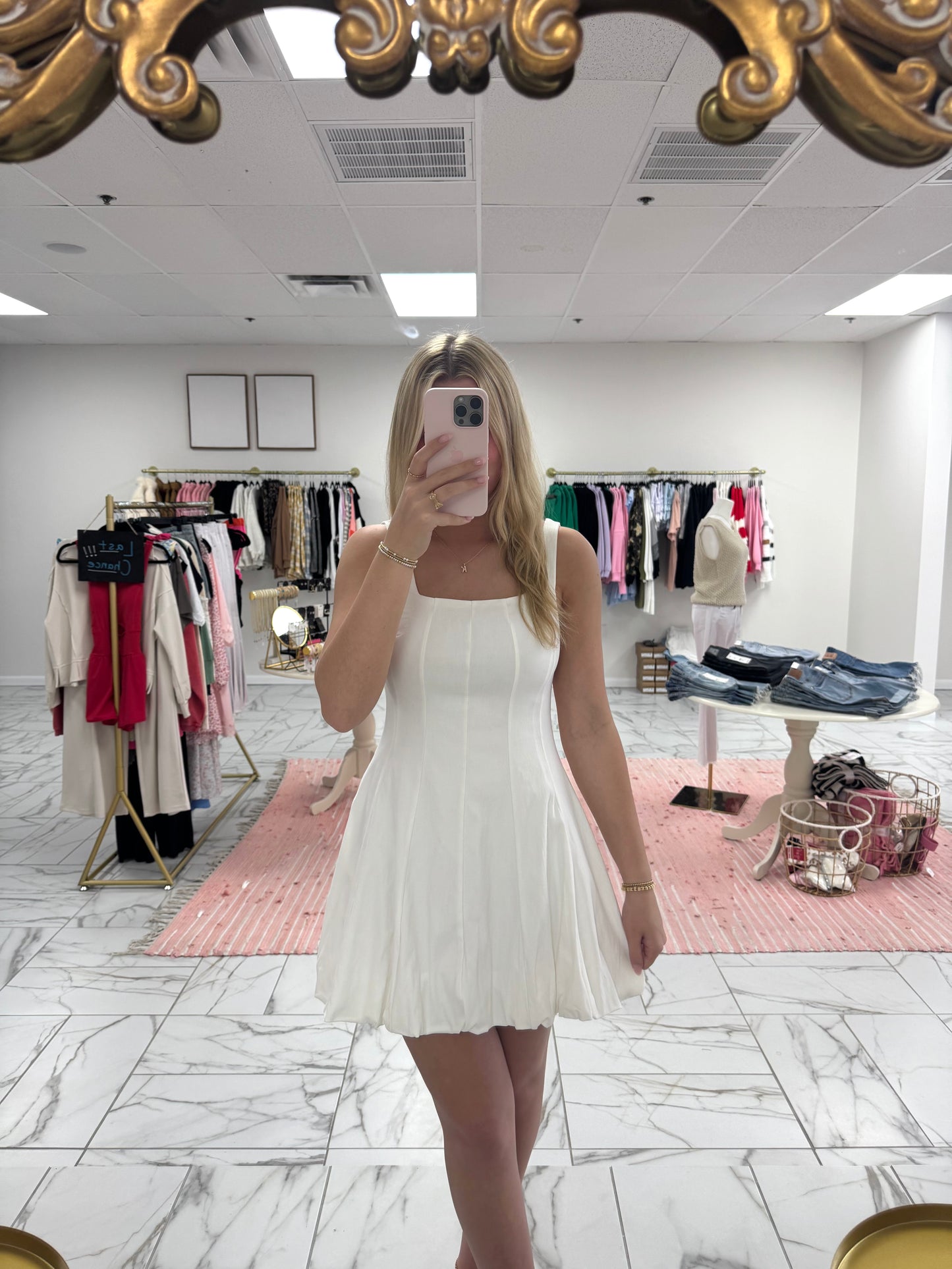 Bubble Mini Dress