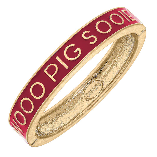 Arkansas Razorbacks Enamel Bangle