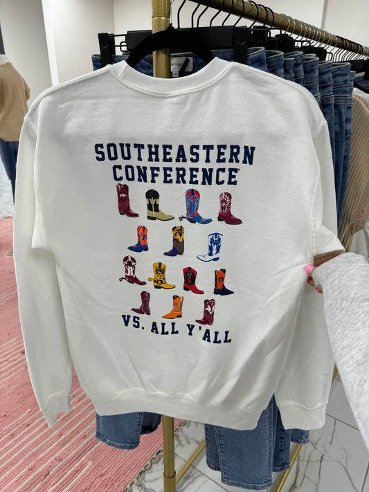 SEC Boots Sweatshirt