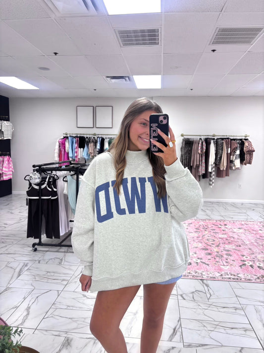 WWJD Reversible Mock Neck Sweatshirt