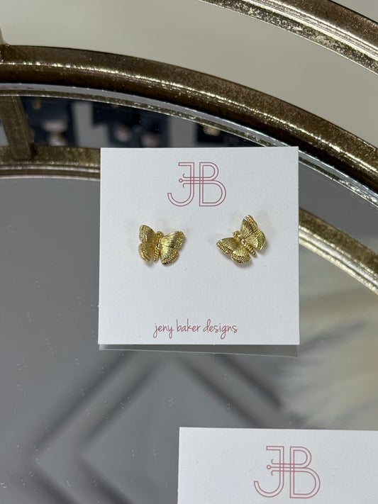 Hattie Butterfly Studs