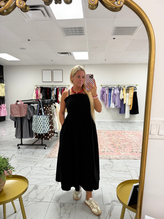 Black Midi Dress