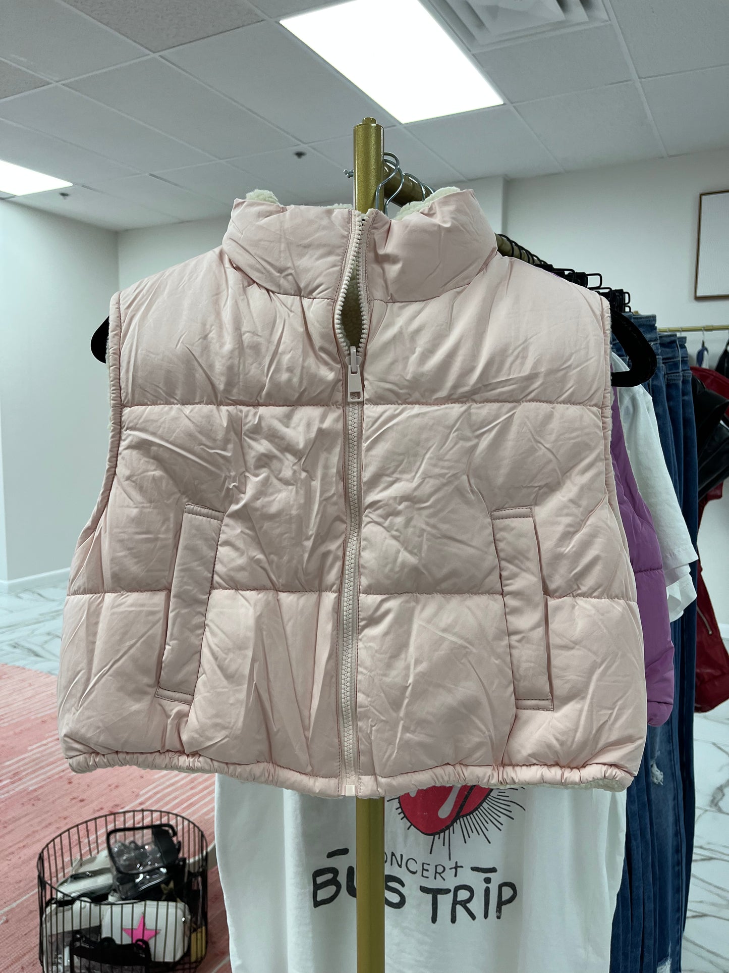 Reversible Puffer Vest