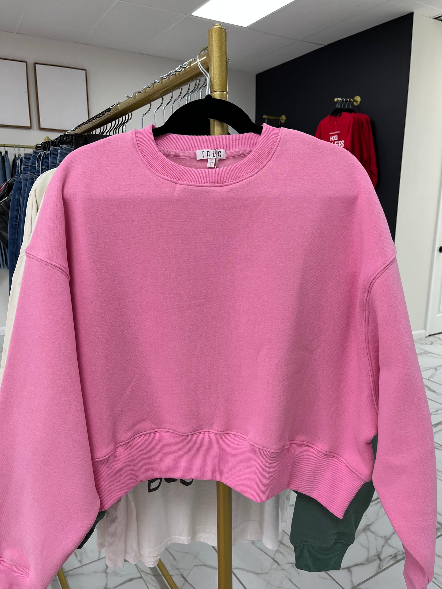 TCEC Cropped Sweatshirt