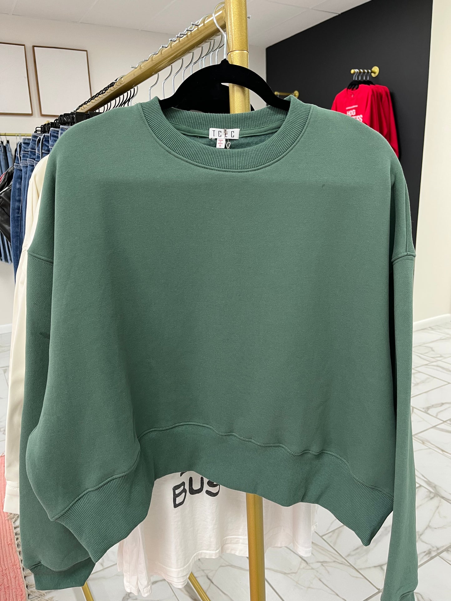 TCEC Cropped Sweatshirt