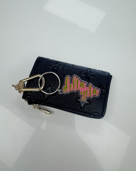Delta Zeta Keychain