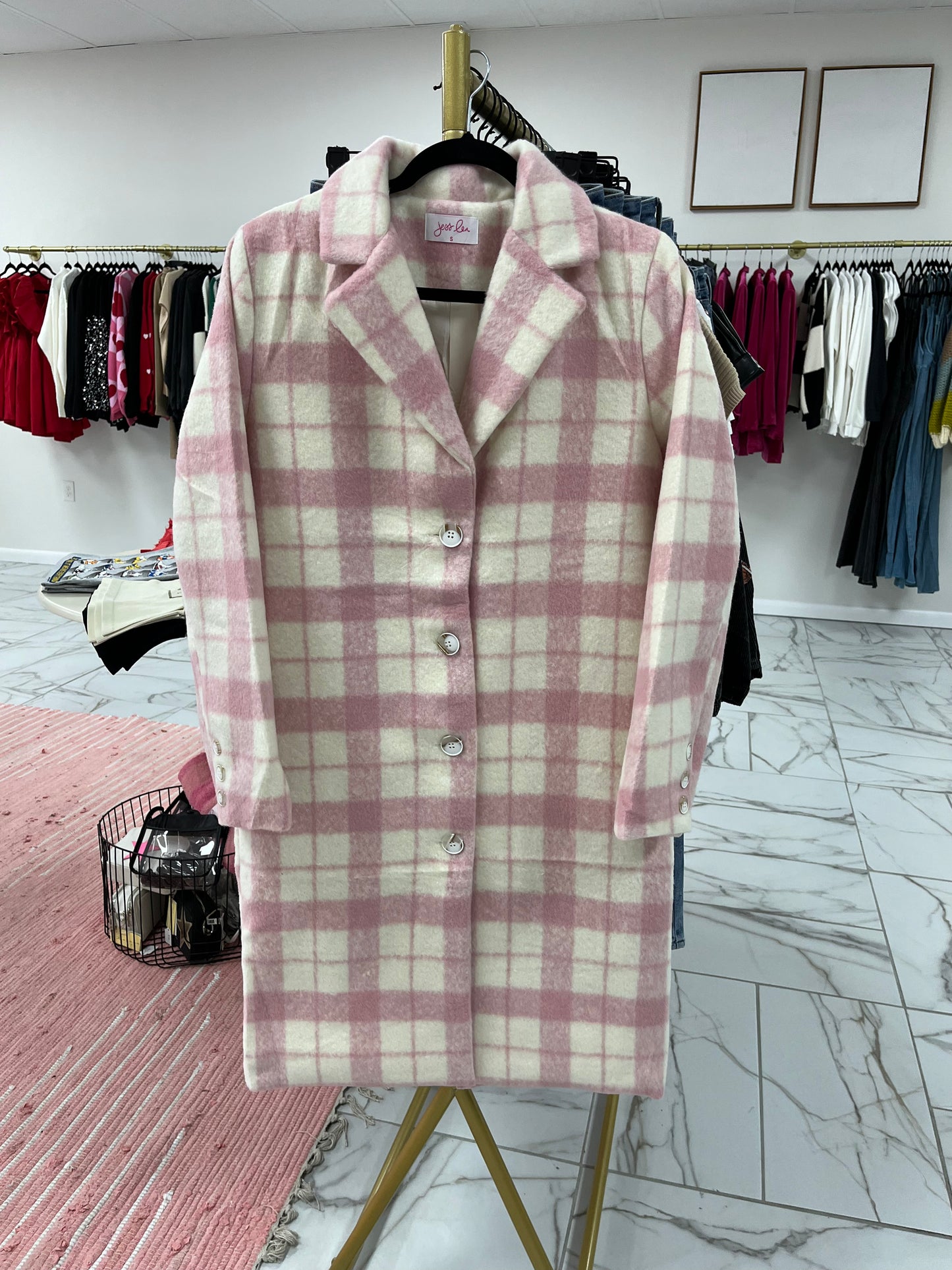 Plaid Coat