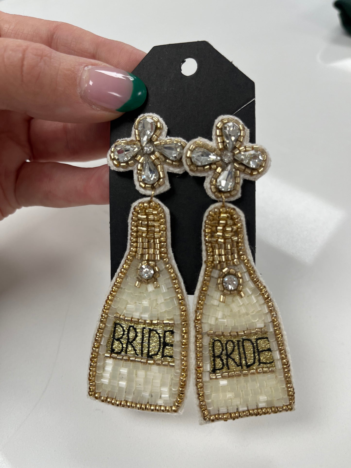 Champagne Earrings