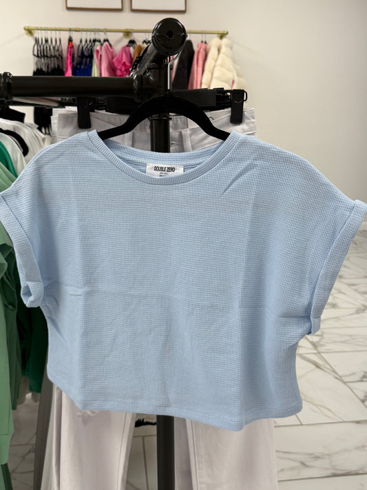 Ice Blue Top