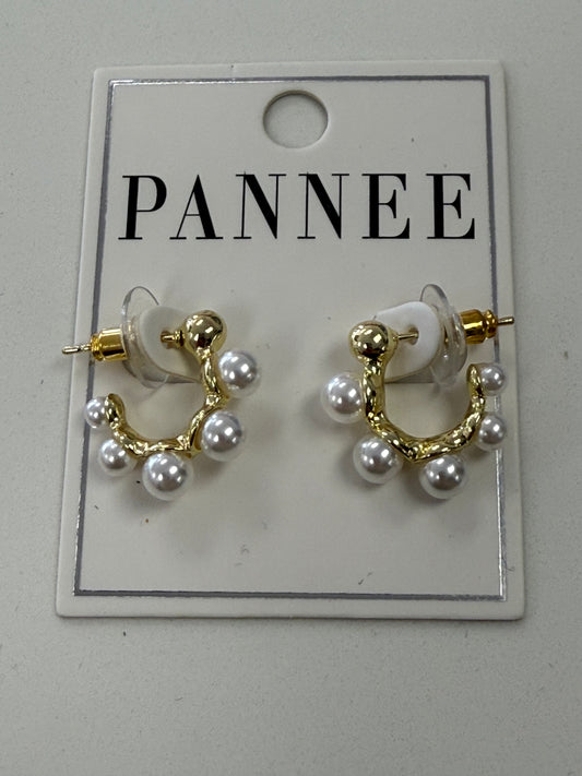 Pearl Hoop Earring