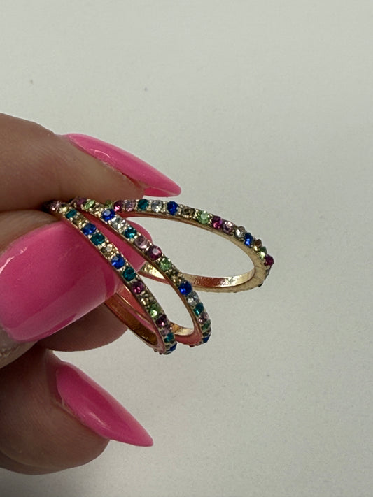 Multicolor Stone Rings