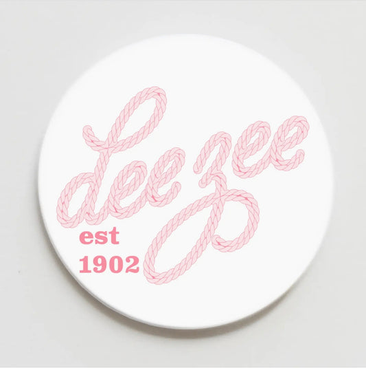Delta Zeta Howdy Greek Button