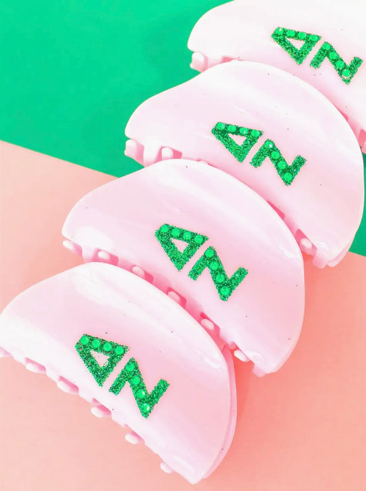Delta Zeta Girl On The Go Sorority Hair Claw Clip
