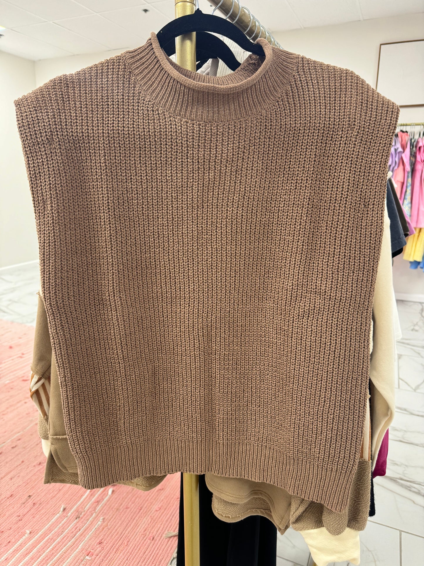 Mocha Sweater Top