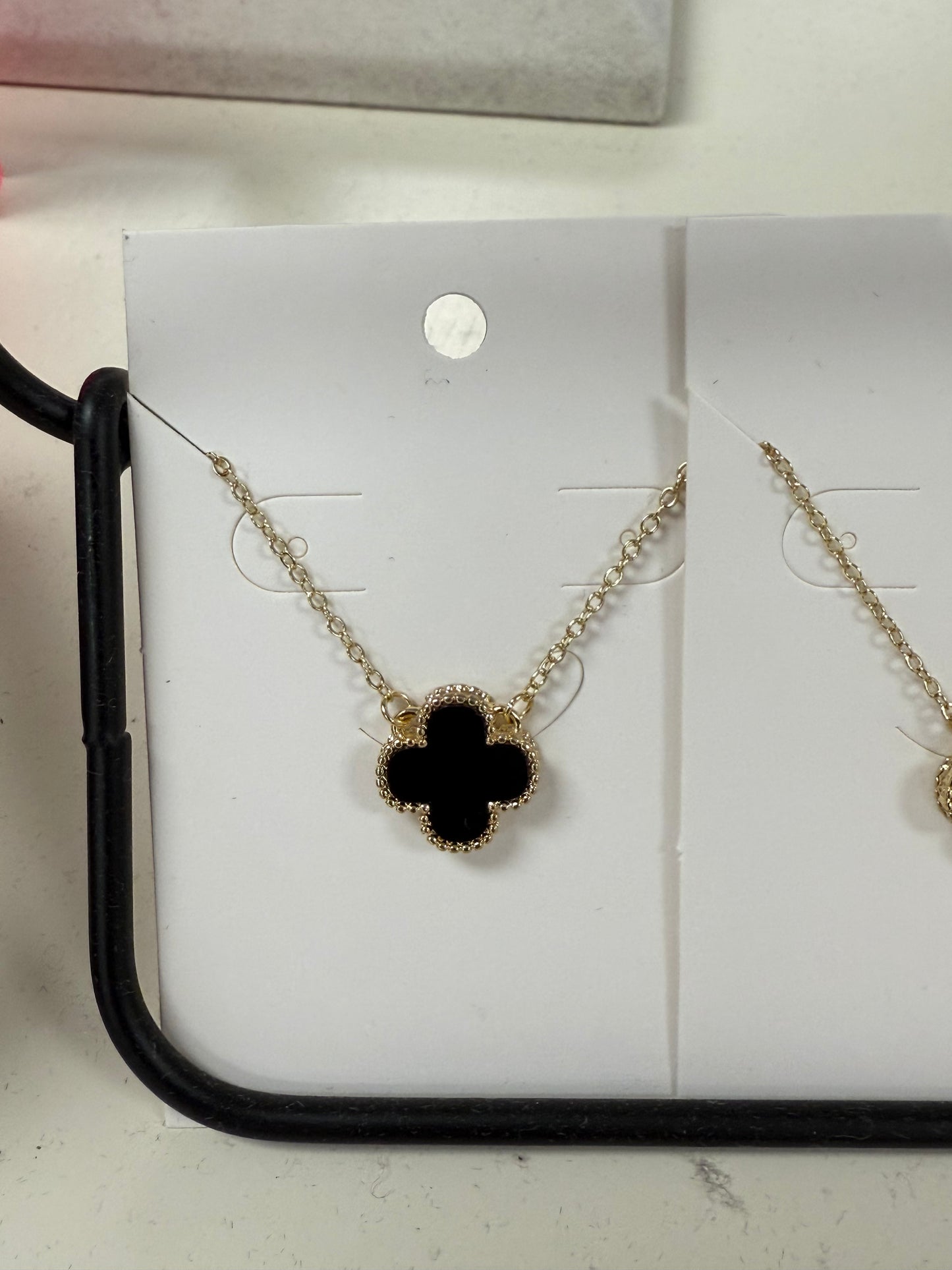 Black Clover Necklace