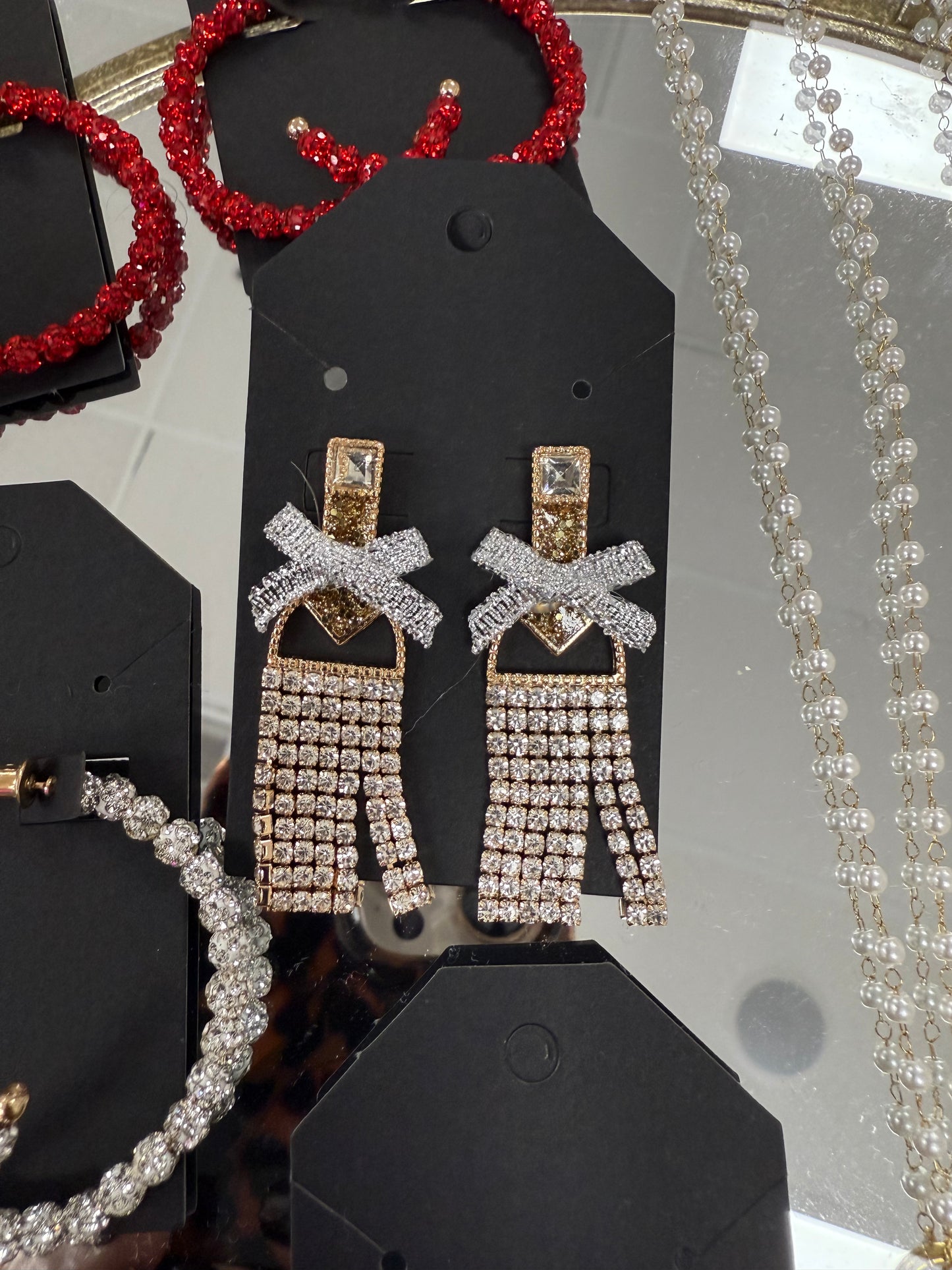 Sparkle Champagne Earrings