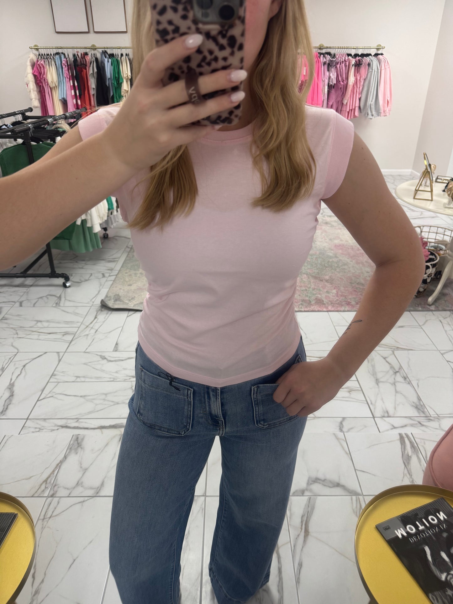 Sleeveless Knit Top