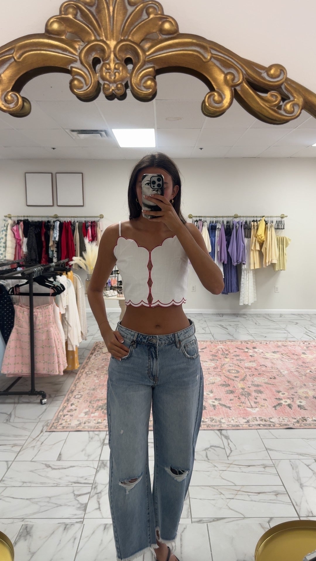 Hidden Barrel Jean
