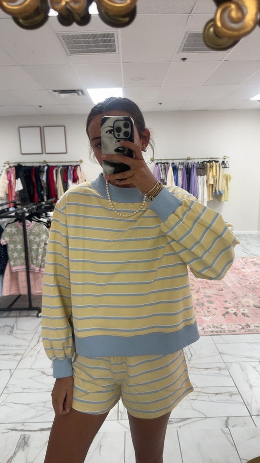 Yellow Striped Set