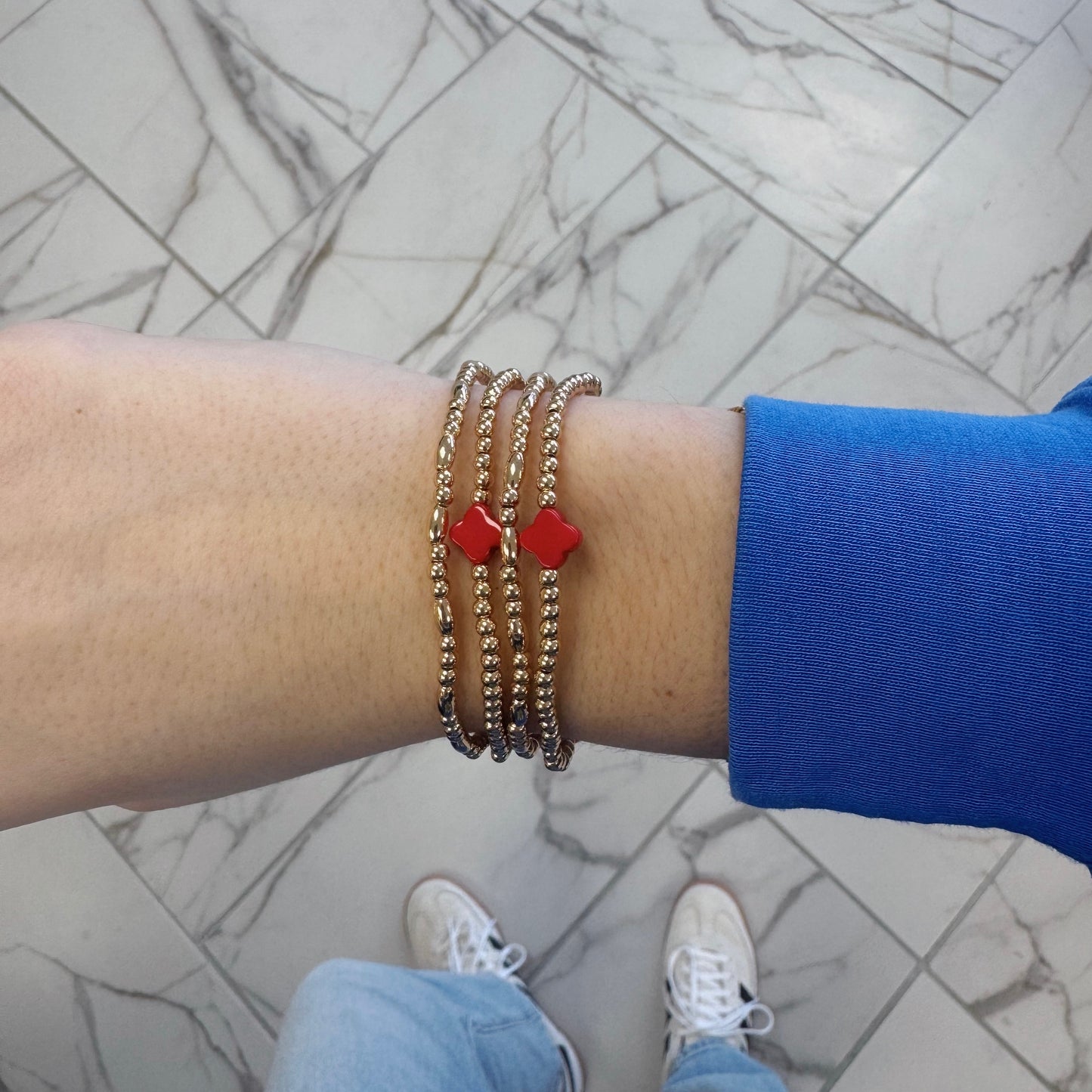 Small Clover Bracelets
