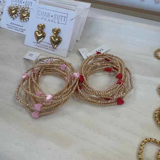 Small Heart Bracelets