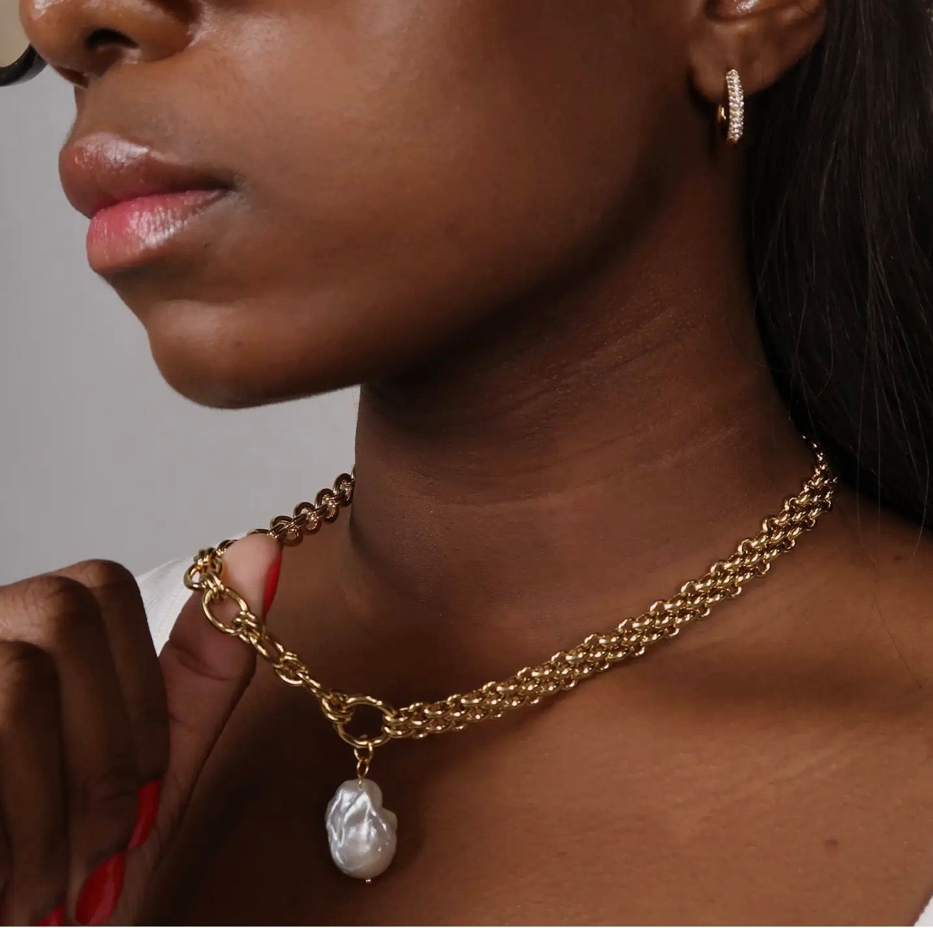 Prague Pearl Necklace
