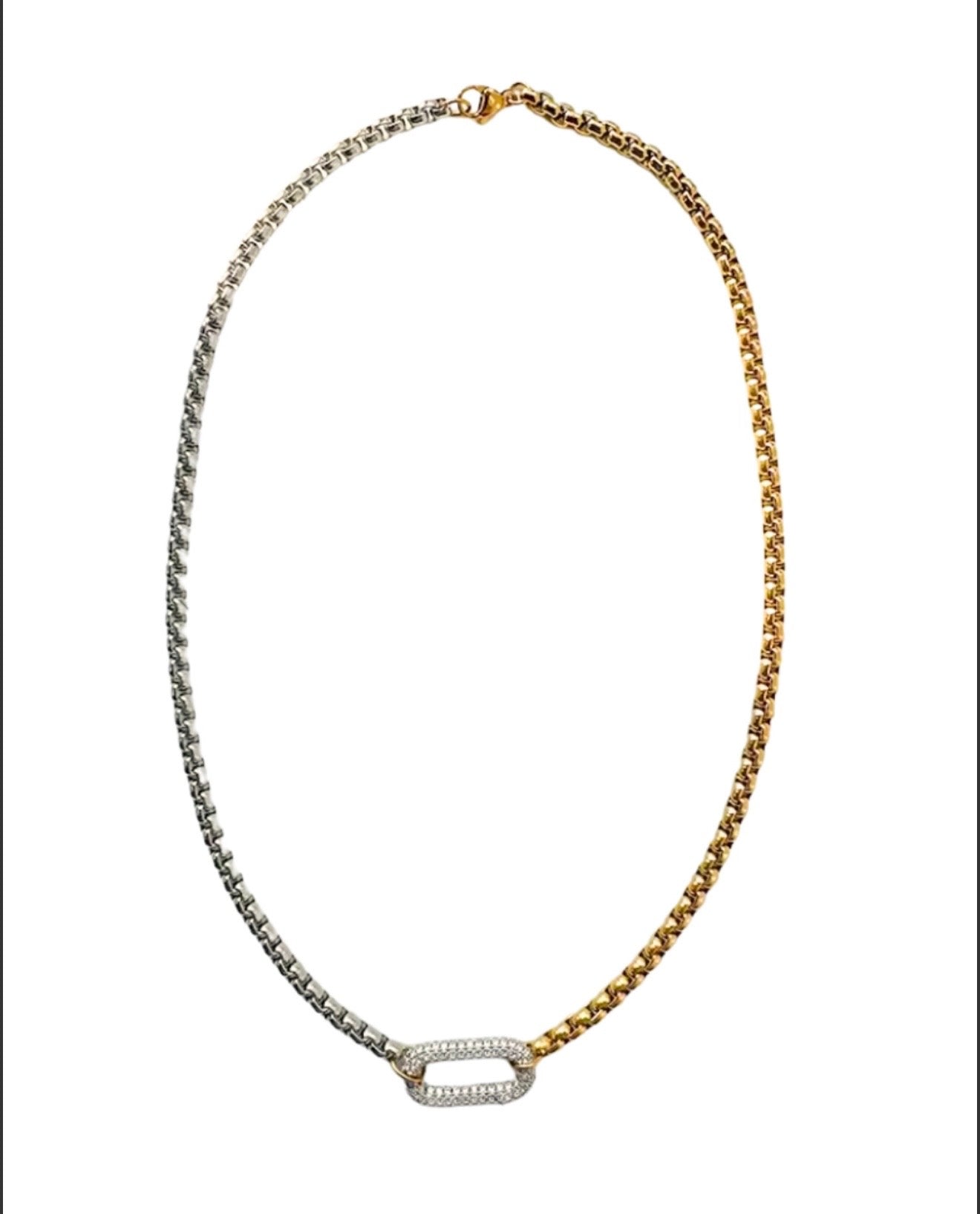 L.A. Two Tone Necklace