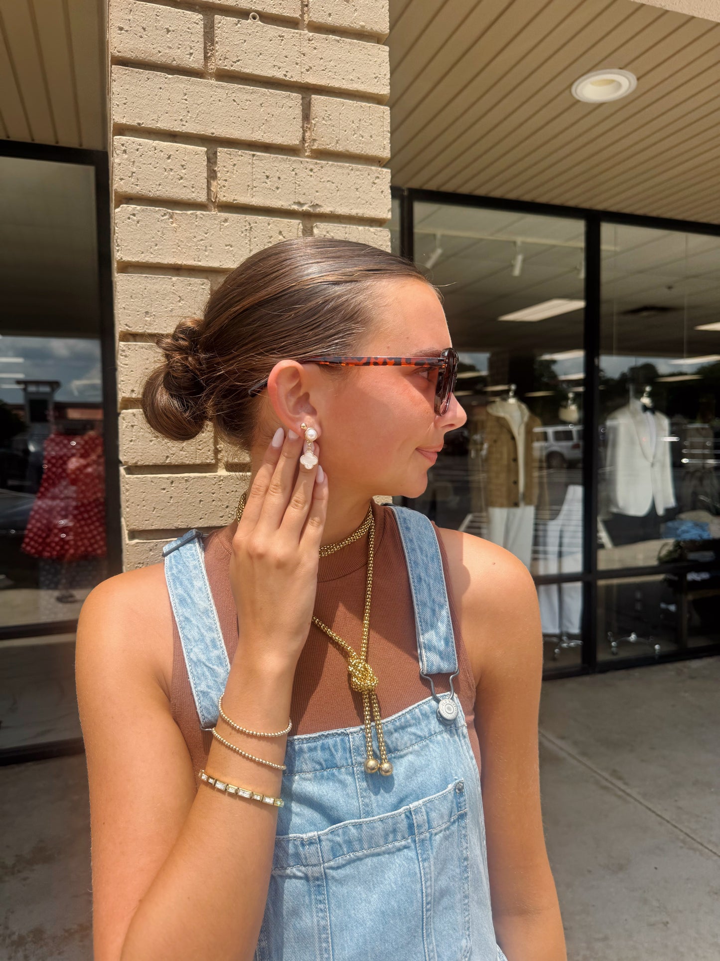 Pearl Clover Earrings