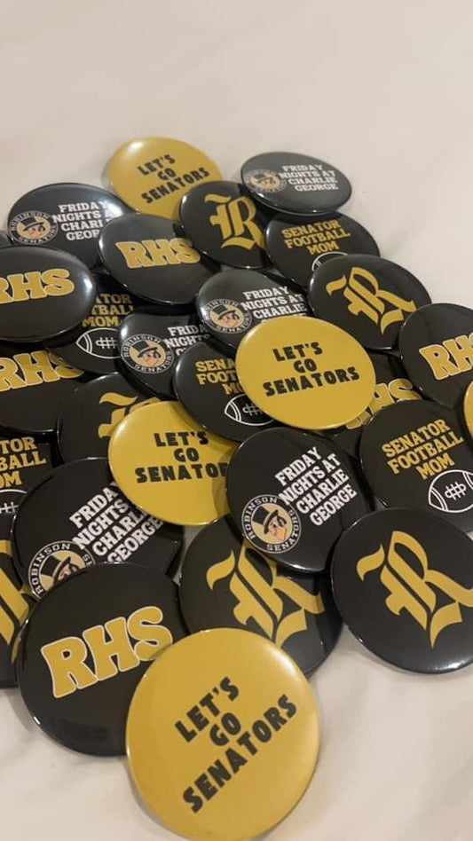 Senator Gameday Buttons