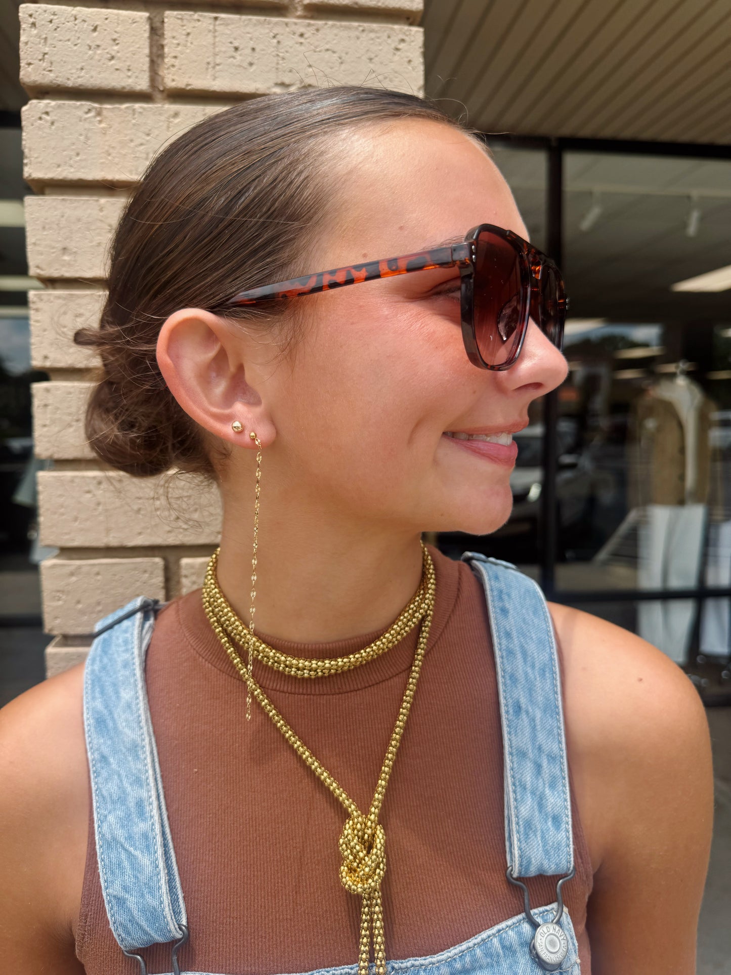 Dainty Chain Earrings