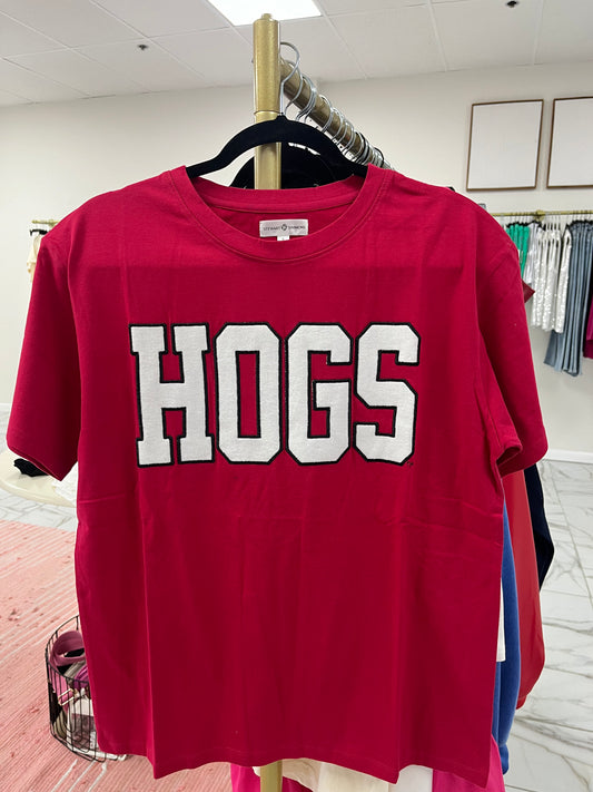 Hogs Boyfriend Tee