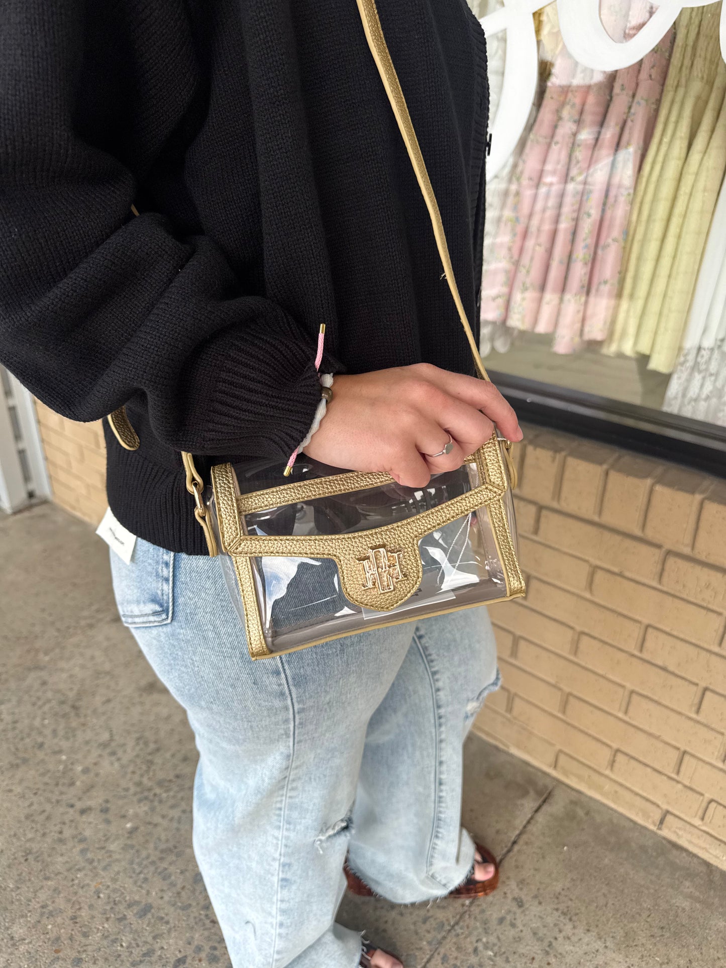 Gold Stadium Bag