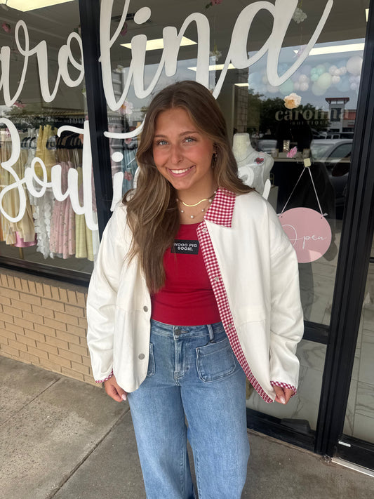 Gingham Jacket