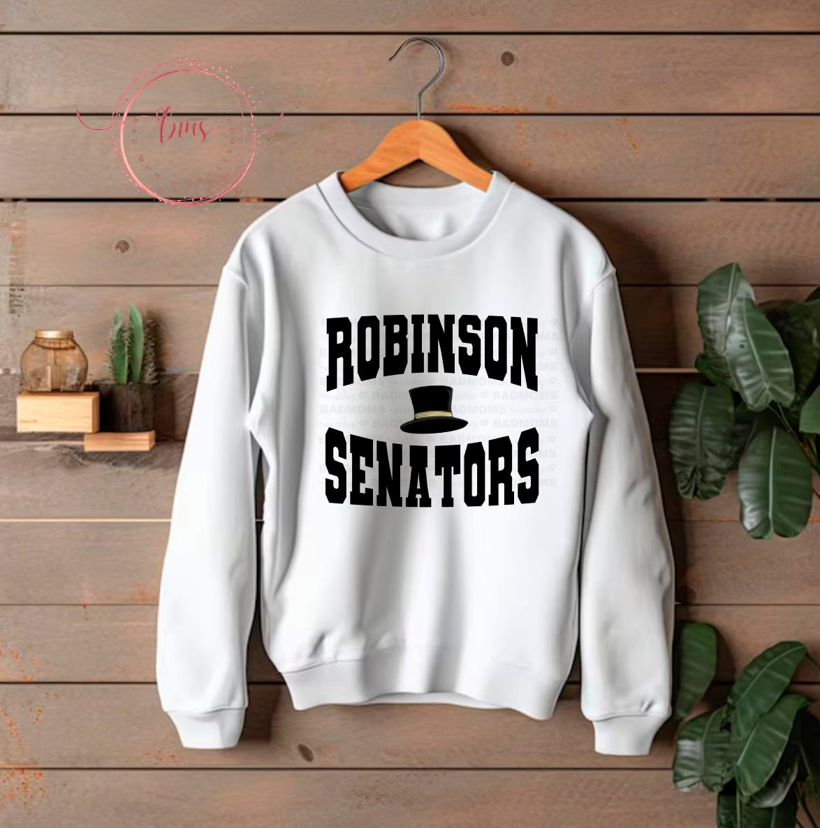 Robinson Senators Top Hat Sweatshirt