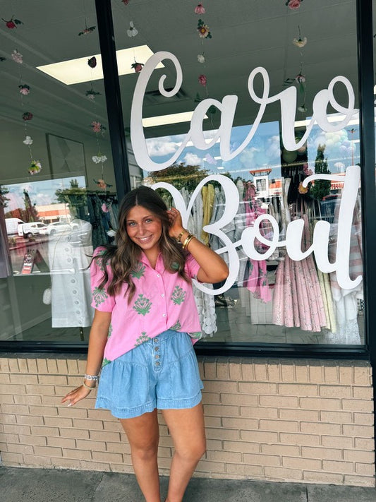 Pink Entro Top
